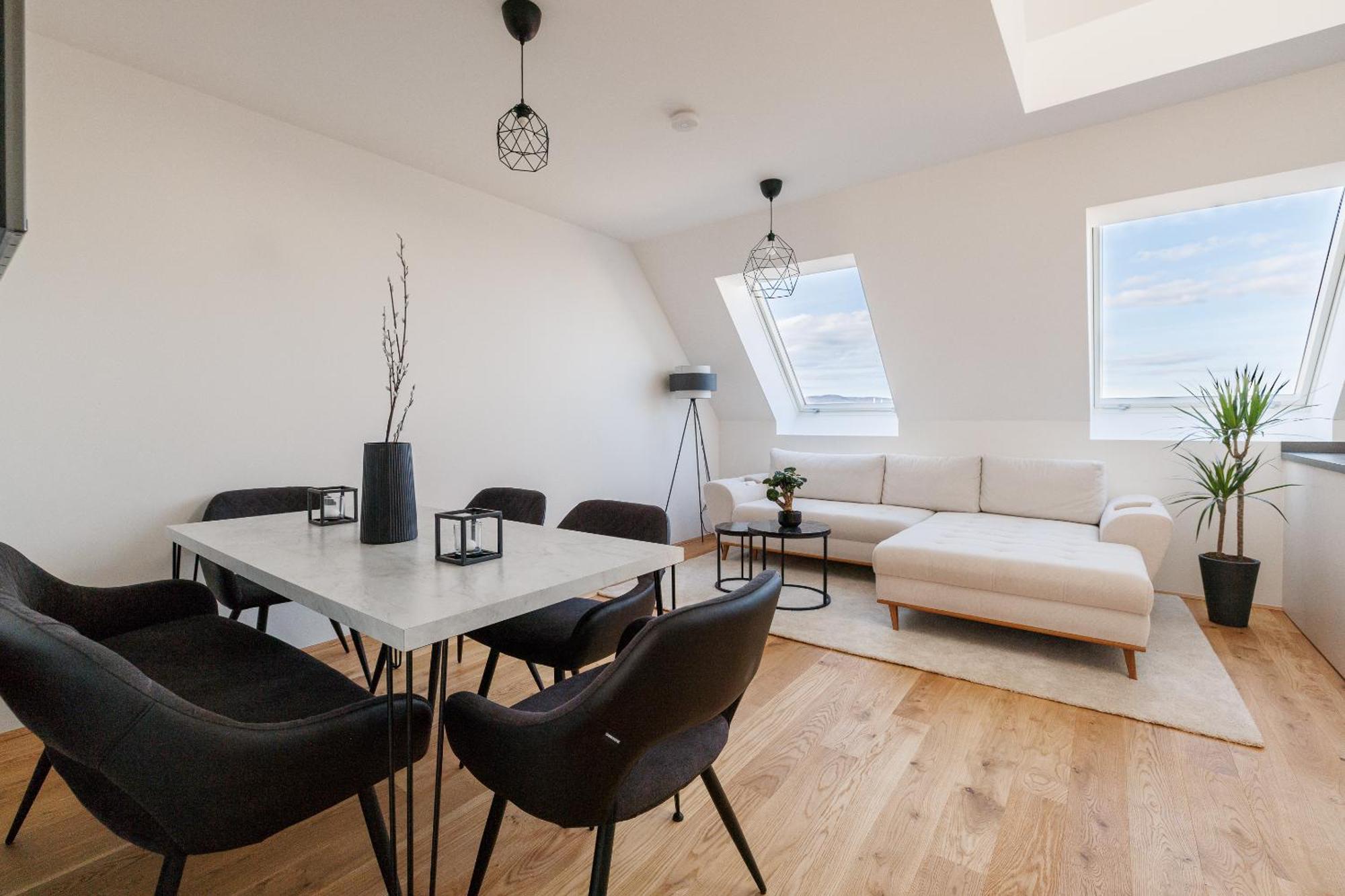 Symphony Apartments 38 - Modern Loft With Terrace And Grill In Central Location Відень Екстер'єр фото