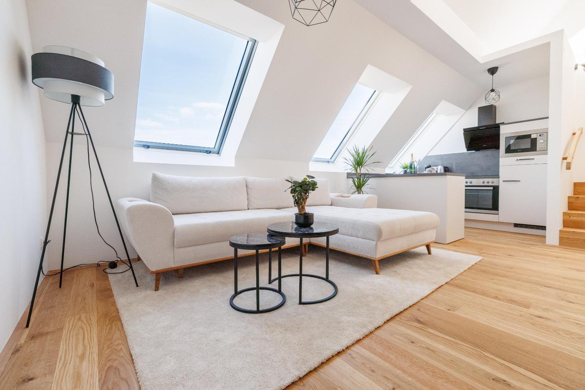 Symphony Apartments 38 - Modern Loft With Terrace And Grill In Central Location Відень Екстер'єр фото